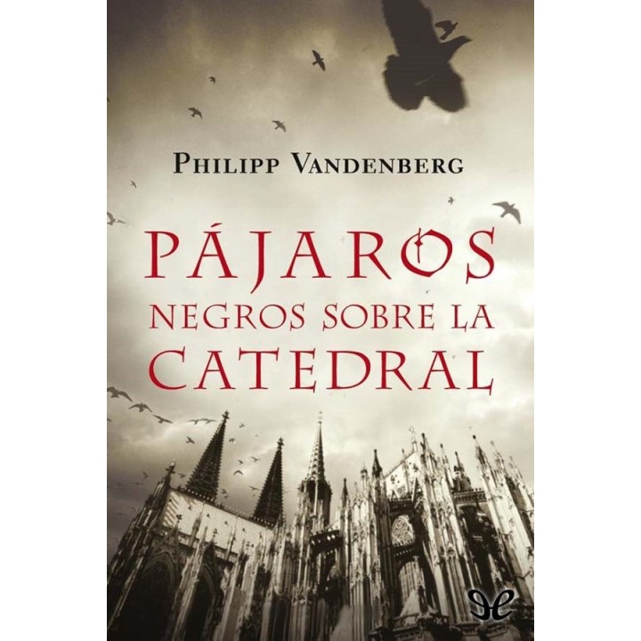 Pájaros negros sobre la catedral