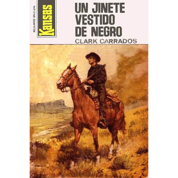 Un jinete vestido de negro