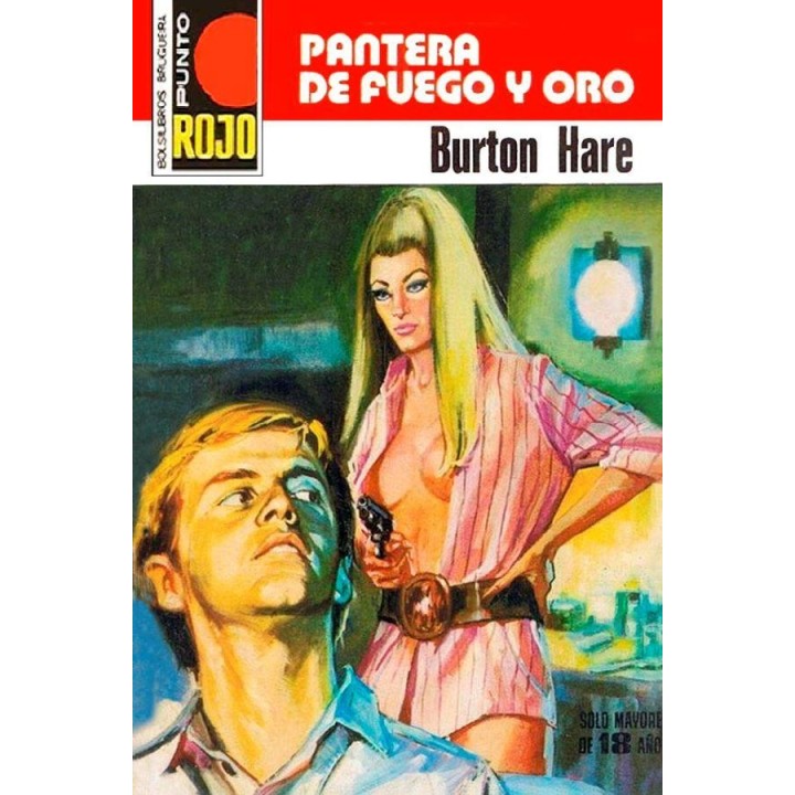 Pantera de fuego y oro