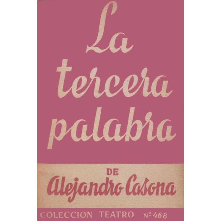 La tercera palabra