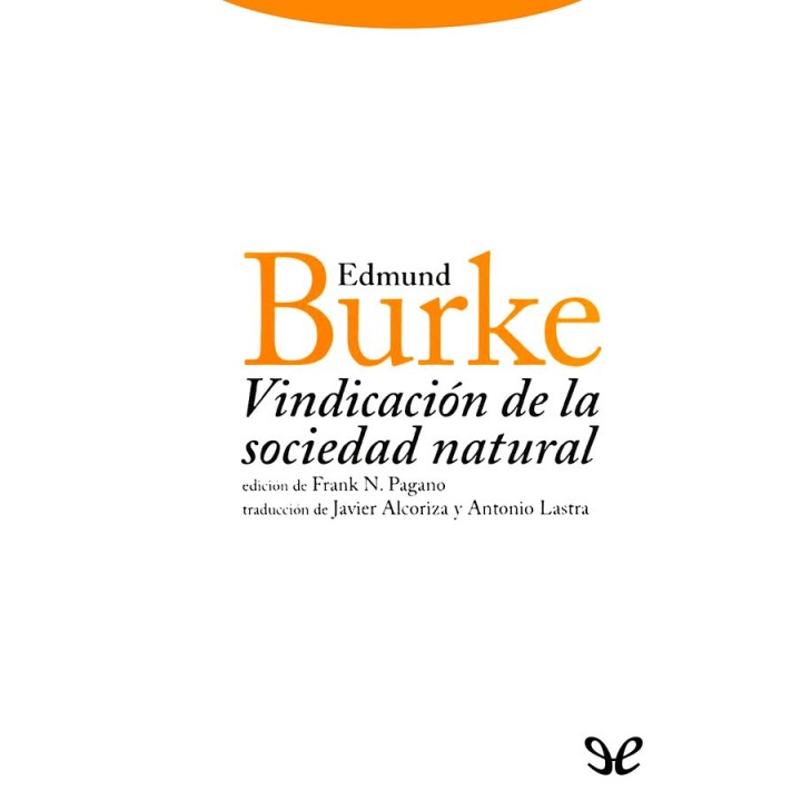 Vindicación de la sociedad natural