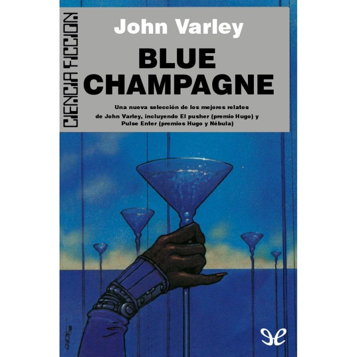 Blue champagne