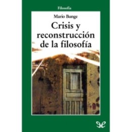 Crisis y reconstrucción de la filosofía