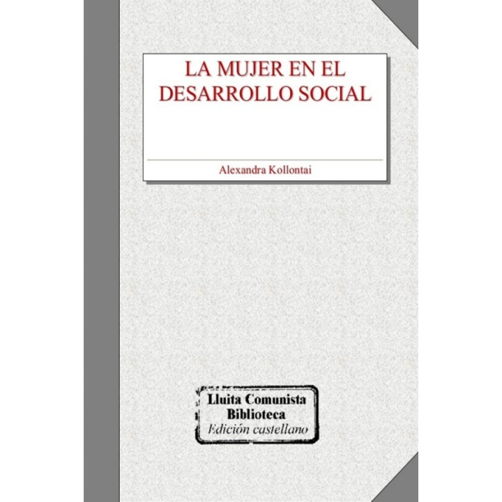 La mujer en el desarrollo social
