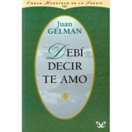Debí decir te amo